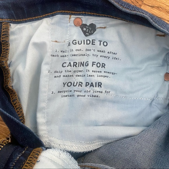 MADEWELL 10” high rise skinny jeans - Picture 6 of 6